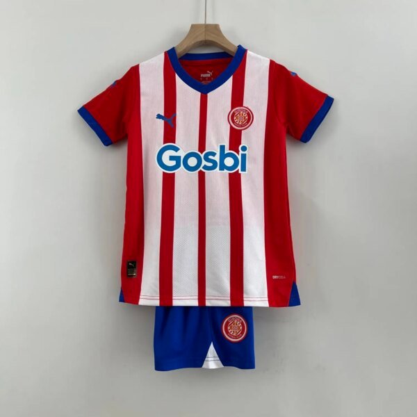 23-24 Girona FC Home Kids Kit
