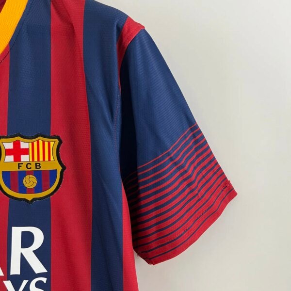 13-14 Barcelona Home Retro Jersey - Image 2