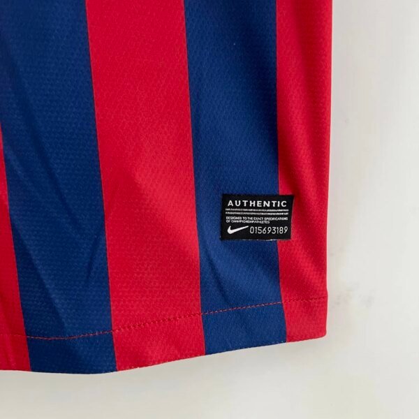 13-14 Barcelona Home Retro Jersey - Image 3