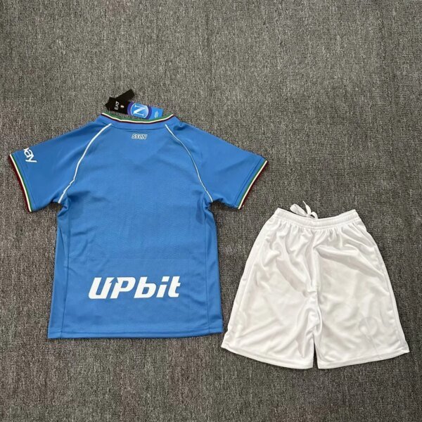 23-24 SSC Napoli Home Kids Kit - Image 2