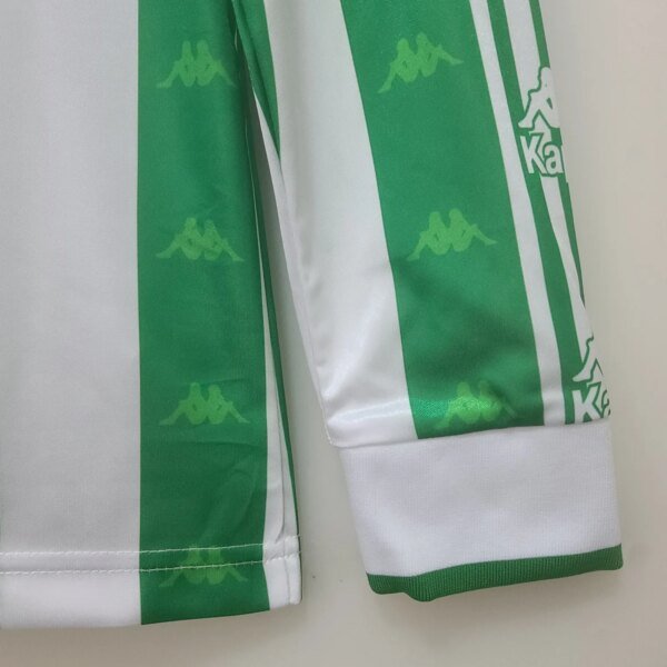 95-97 Real Betis Home Long Sleeve Retro Jersey - Image 2