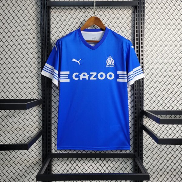 23-24  Marseille Blue Fans Jersey
