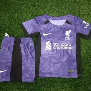 23-24 Liverpool Third Away Kid Kit