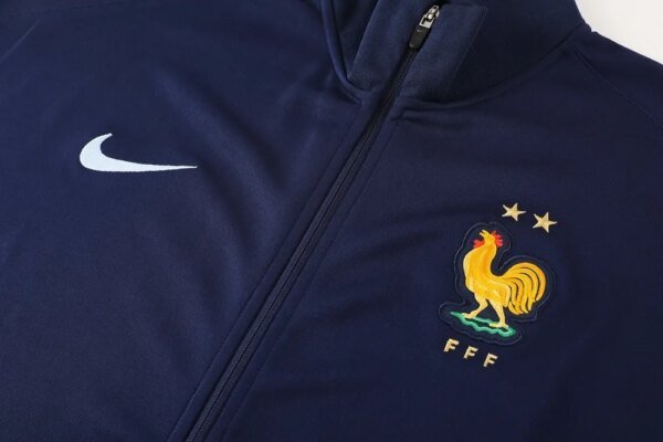 2024 France Blue Jacket Tracksuit - Image 2