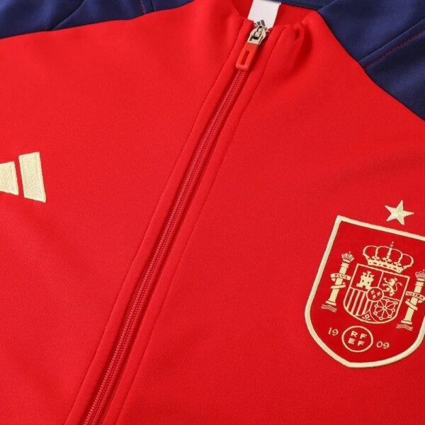 2024 Spain Red Jacket Tracksuit - Image 7