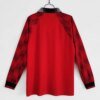1996-97 Manchester United Home Long Sleeve Retro Jersey - Image 6