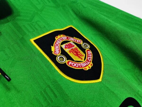 1992-94 Manchester United Third Long Sleeve Retro Jersey - Image 2