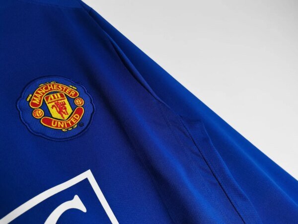 2008-09 Manchester United Third Long Sleeve Retro Jersey - Image 5