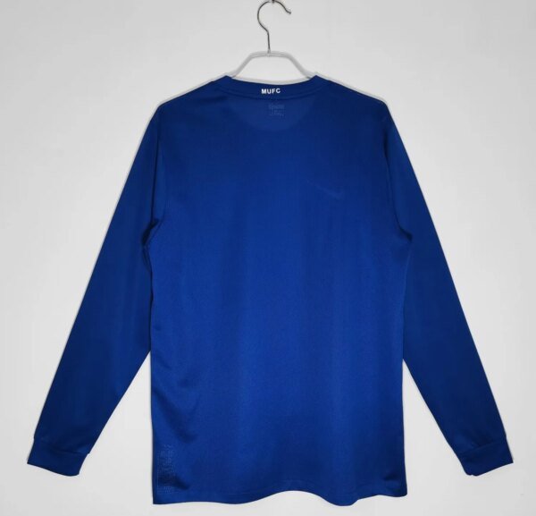 2008-09 Manchester United Third Long Sleeve Retro Jersey - Image 7
