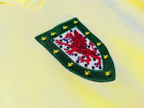 1976-79 Wales Away Retro Jersey - Image 2