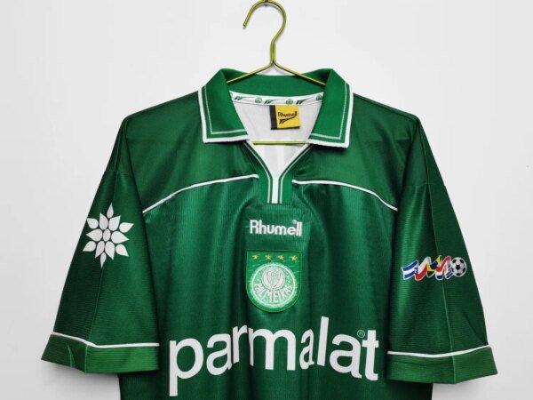 1999 Palmeiras Home Retro Jersey - Image 4