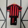 Retro 06-07 AC Milan Home Kids Kit - Image 4