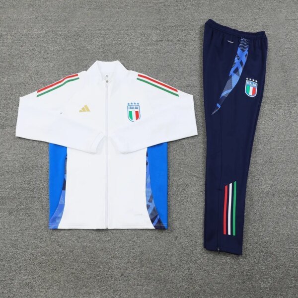 2024 Italy White Jacket Tracksuit - Image 5