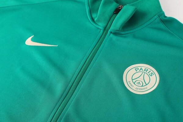 24-25 PSG Green Jacket Tracksuit - Image 9