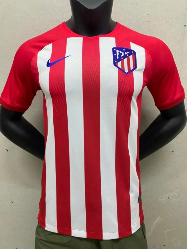 23-24 Atletico Madrid Home Fans Jersey