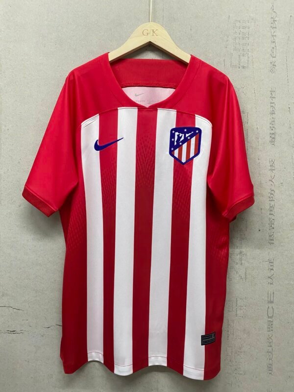 23-24 Atletico Madrid Home Fans Jersey - Image 2