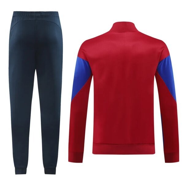 24-25 Barcelona Red Jacket Tracksuit - Image 2