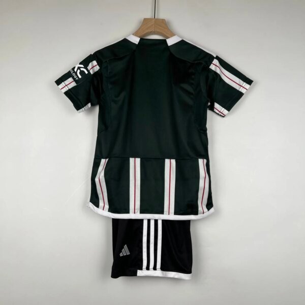 23-24 Manchester United Away Kid Kit - Image 4
