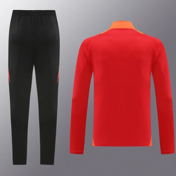24-25 Bayern Munich Red Jacket Tracksuit - Image 2