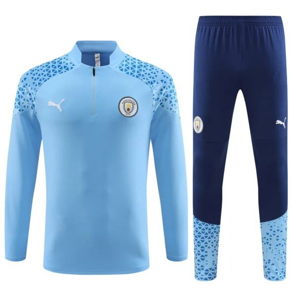 23-24 Manchester City Training Suit - Image 2