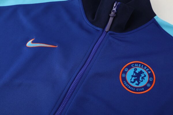 24-25 Chelsea Blue Jacket Tracksuit - Image 5