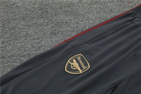 23-24 Arsenal Grey Training Suit - Image 8