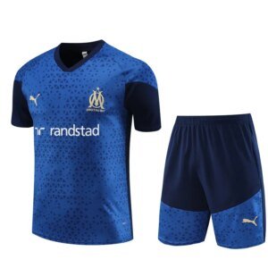 23-24 Olympique Marseille Training Short Sleeve Suit