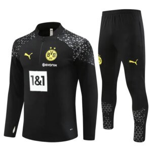 23-24 Borussia Dortmund Black Training Suit