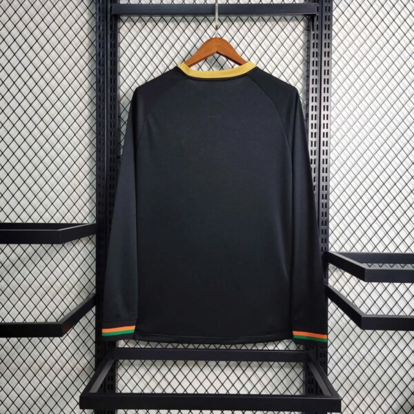 23-24 Venezia Black Long Sleeve Training Jersey - Image 3