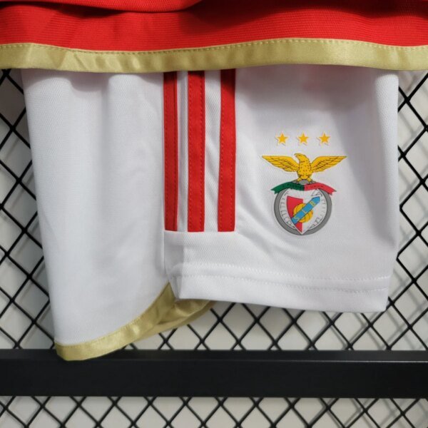 23-24 Benfica Home Red Kid Kit - Image 3