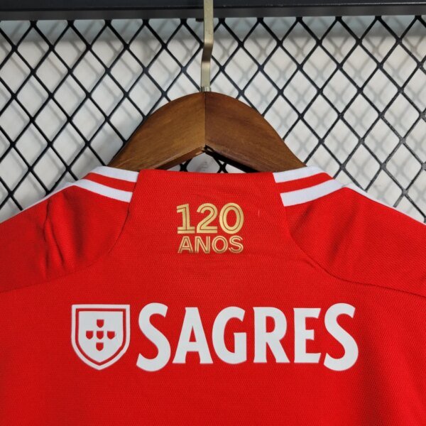23-24 Benfica Home Red Kid Kit - Image 4