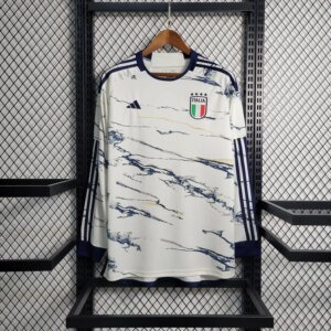 2023 Italy Away Long Sleeve Fans Jersey