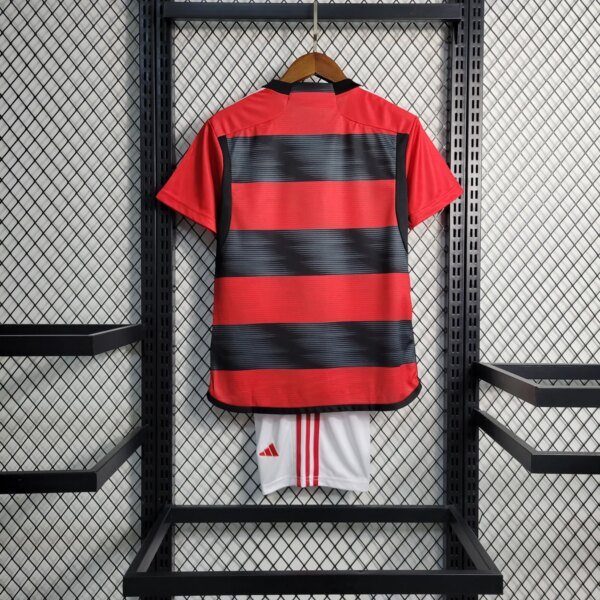 23-24 Flamengo Home Kids Kit - Image 2