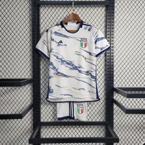 2023 Italy Away White Kids Kit