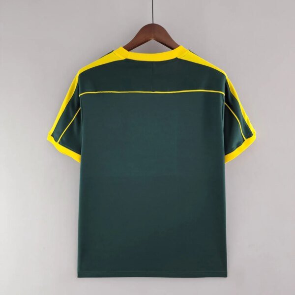 1998 Brazil Green Goal Keeper Retro Jersey - Image 5