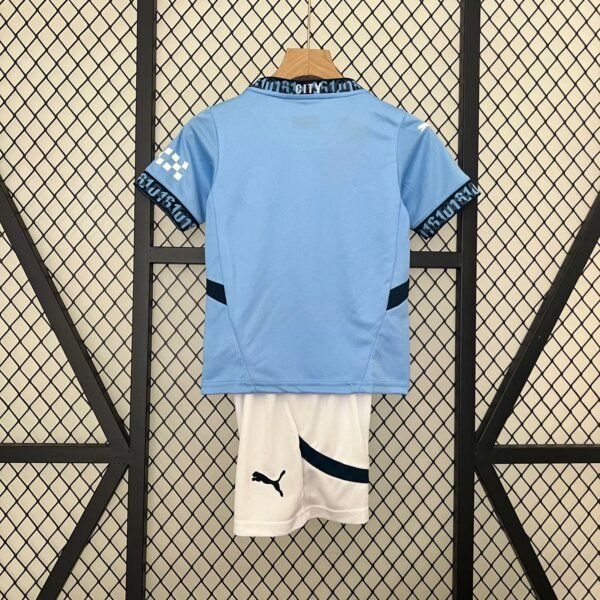 24-25 Manchester City Home Kid Kit - Image 5