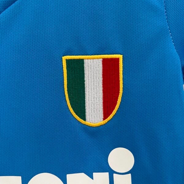 Retro 87-88 Napoli Home Kids Kit - Image 2
