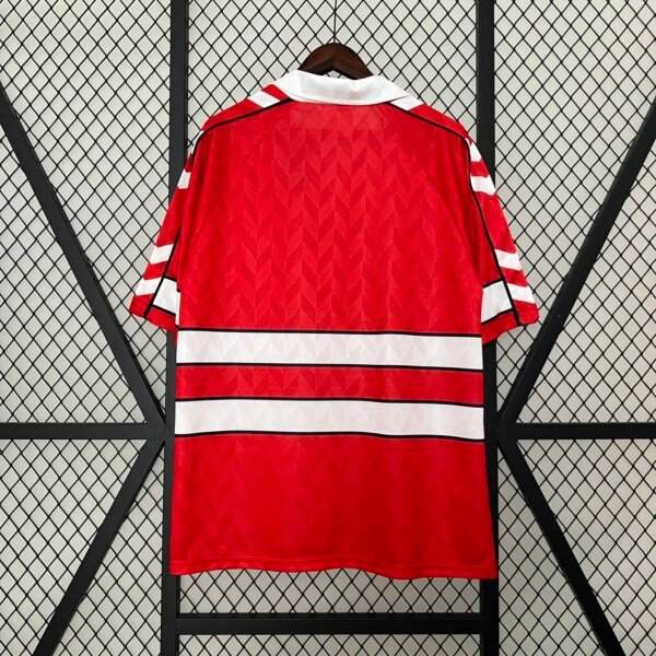 1988 Denmark Home Retro Jersey - Image 4