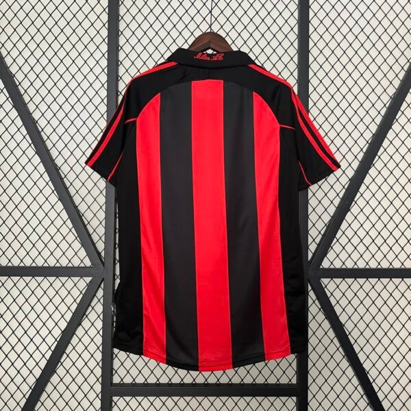 01-02  AC Milan Home Retro Fans Jersey - Image 3