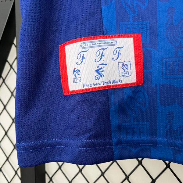 1996  France Home Retro Jersey - Image 2
