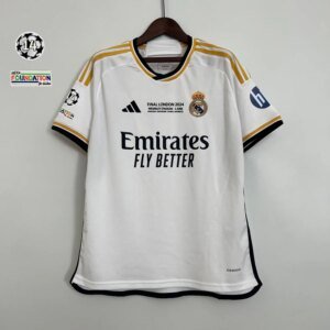 23-24 Real Madrid Home UCL Final Game Jersey
