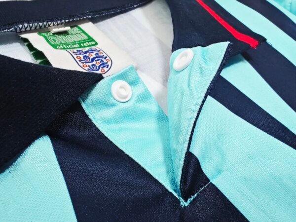 1990 England Third Retro Jersey - Image 2