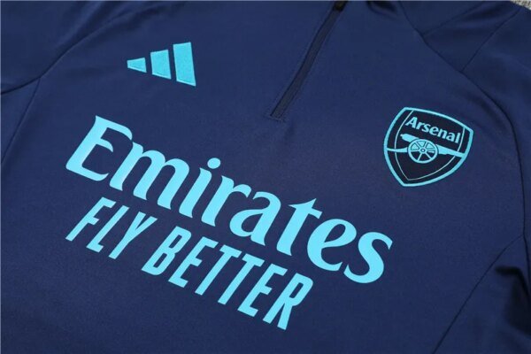 24-25 Arsenal Blue Training Suit - Image 6