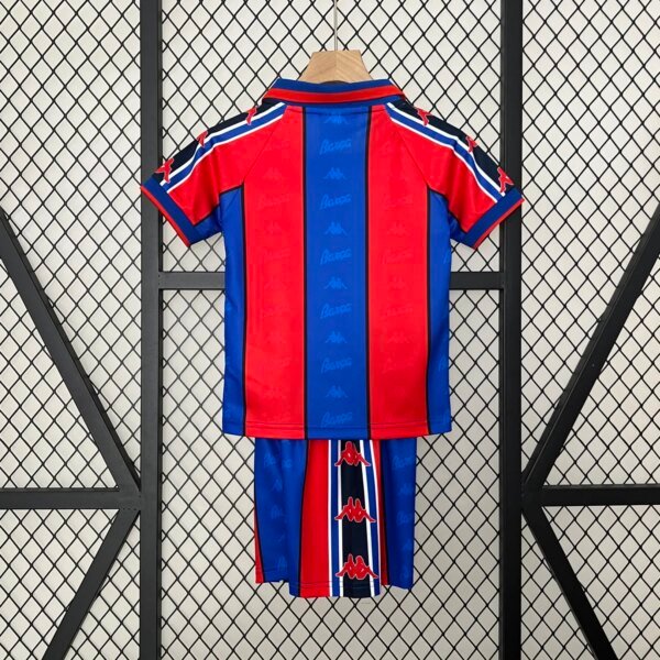 Retro 95-97 Barcelona Home Kids Kit - Image 3