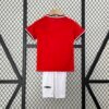 Retro 00-01 Manchester United Home Kids Kit - Image 5