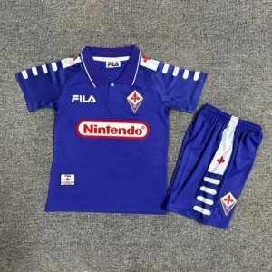 Retro 98-99 Fiorentia Home Kids Kit