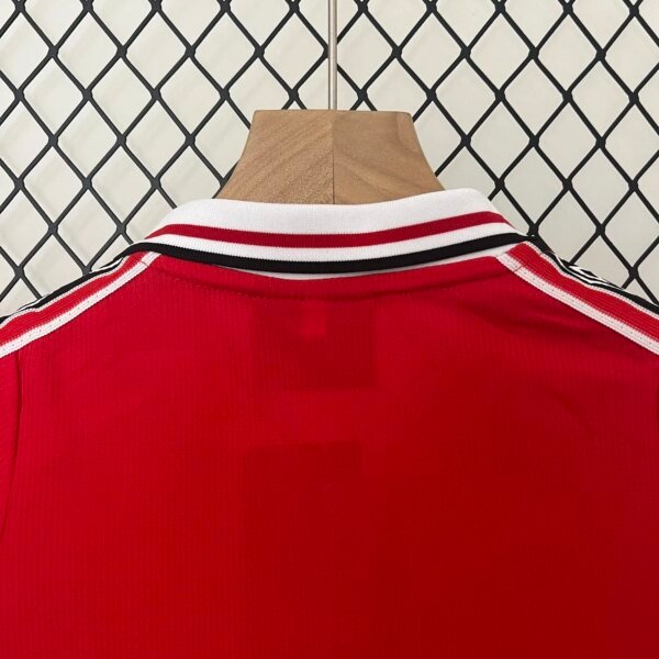 Retro 98-99 Manchester United  Home Kids Kit - Image 5