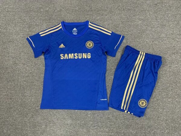 Retro 12-13 Chelsea  Home Kids Kit