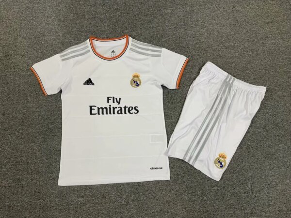 Retro 13-14  Real Madrid Home Kids Kit