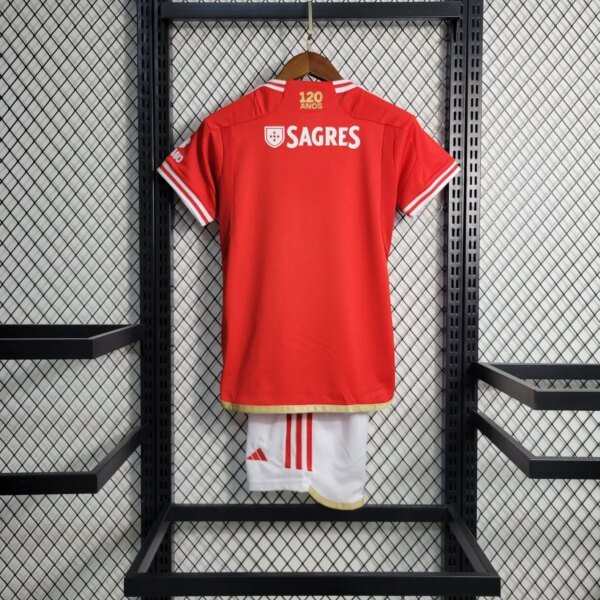 23-24 Benfica Home Red Kid Kit - Image 5